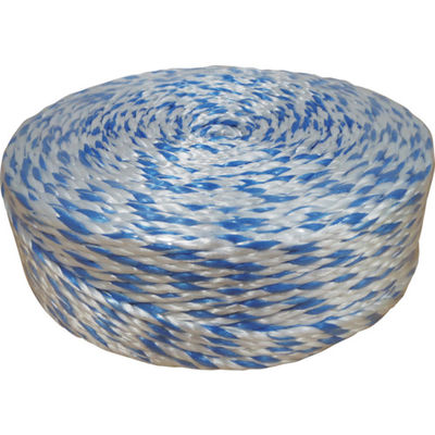 司化成工業 ツカサ ペッピーロープ 色白/青 線径8mm 長さ300m PY-35-300 1巻 773-1281（直送品）