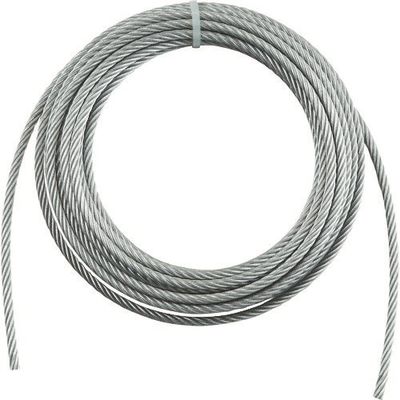 トラスコ中山 TRUSCO 手動ウインチ用ワイヤーΦ8×40M用(切りっ放し) WW8-40 1本 767-3540（直送品）