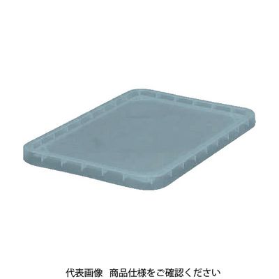 トラスコ中山 TRUSCO S36型コンテナ用フタ 透明ブラック S-36FBK 1枚 759-5930（直送品）