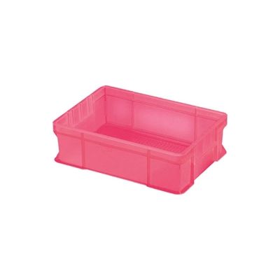 トラスコ中山 TRUSCO TTC型コンテナ 透明レッド TTC-1-R 1個 769-9786（直送品）