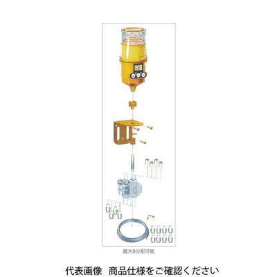 ザーレン・コーポレーション パルサールブ グリス用シングルポイント遠隔設置キット 自動給油器 1250RC-1 1セット(1組)（直送品）