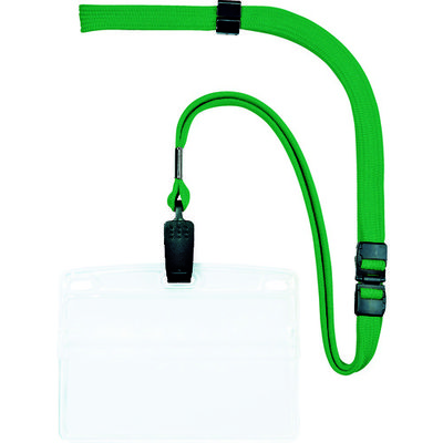 オープン工業 OP 吊り下げ名札 名刺サイズ 10枚 緑 NL-8-GN 1袋(10枚) 754-6149（直送品）