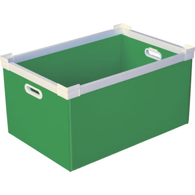 国盛化学 KUNIMORI プラダン NSコンテナ 75L(SWコーナー)ラ 78501-NS75L-LG 1個 760-5692（直送品）