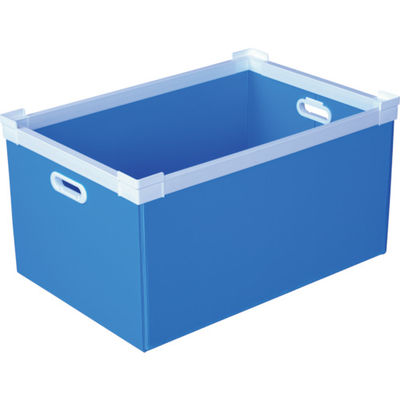 国盛化学 KUNIMORI プラダン NSコンテナ 75L(SWコーナー)ラ 78502-NS75L-LB 1個 760-5706（直送品）