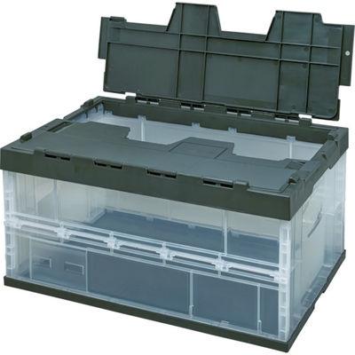 積水テクノ成型 積水 フタ一体型オリコン OCー75L 透明OD 75LFCOD 1個 498-3297（直送品）