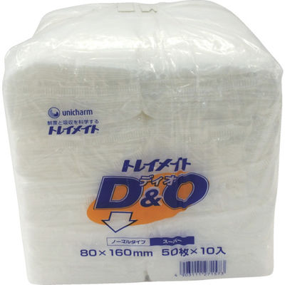ユニ・チャーム トレイメイト Gトレイメイトディオ 80×160 (500枚入) 27157 1パック(500枚) 760-4025（直送品）