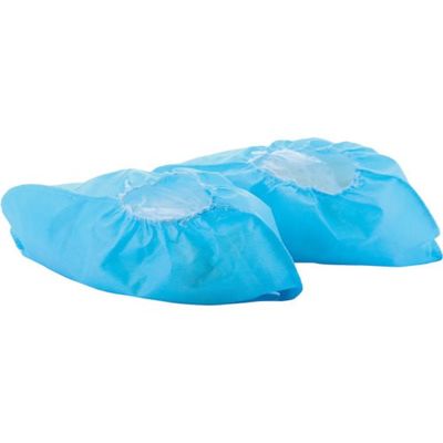 トラスコ中山 TRUSCO 不織布シューズカバー(5足入)22.0cm~25.5cm ブルー TSC-5M-B 1袋(5足) 763-8264（直送品）