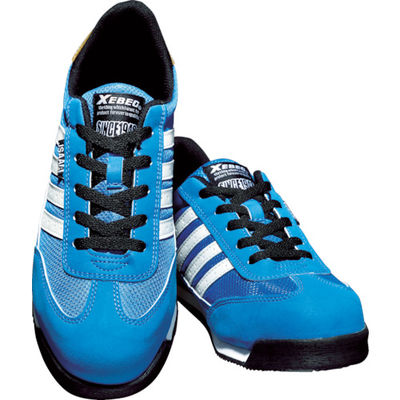 ジーベック セフティシューズ 85127 ブルー 26.0CM 85127-40-260 1足 752-9201（直送品）