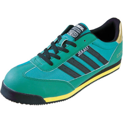 ジーベック セフティシューズ 85127 グリーン 28.0CM 85127-60-280 1足 752-9368（直送品）