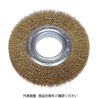 LESSMANN 【売切廃番】 ホイルブラシ 80mm 0.2 真鍮線 312542 1個 752-1227（直送品）