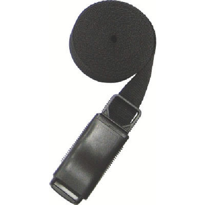 トラスコ中山 TRUSCO 【売切廃番】 樹脂バックル付結束ベルト 鍵付Bタイプ 25mm 黒 TIB-KLS-KB25 1本（直送品）