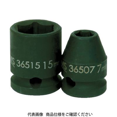スナップオン・ツールズ WILLIAMS 3/8ドライブ ショートソケット 6角 17mm インパクト JHW36517 1個（直送品）