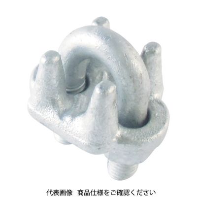 トラスコ中山 TRUSCO 鍛造ワイヤクリップ 18mm メッキ TWCF-018 1個 497-1906（直送品）