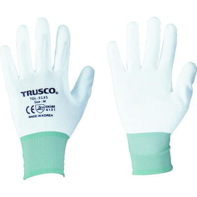 トラスコ中山 TRUSCO ナイロン手袋PU手のひらコート(10双入)M TGL-3131-10P-M 1袋(10双) 770-0571（直送品）
