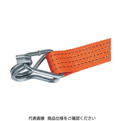 トラスコ中山 TRUSCO ベルト荷締機 50mm幅 800kg フック&キーパータイプ GV50-800HK 1台(1個)（直送品）
