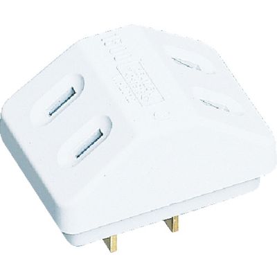 パナソニック Panasonic 三角タップ 2コ口 WH2012PK 1個 763-1791（直送品）