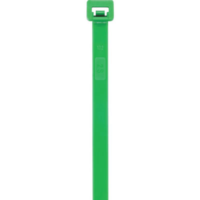 SapiSelco セルフィット カラーケーブルタイ緑 2.5mm×100mm SEL.12.202R 1袋(100本) 767-0460（直送品）