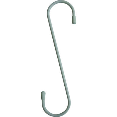 ニッサチェイン 塩ビ被覆線Sフック 白 200mm (1個入) A-830 1パック(1個) 756-1237（直送品）