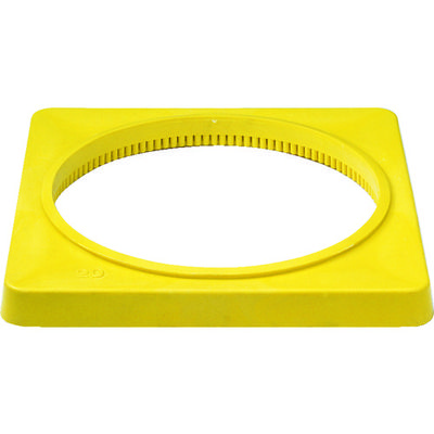三甲 サンコー 樹脂製カラーコーンベット(2.0kg) 8Y0081 黄 1個 756-8541（直送品）