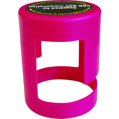 カーボーイ カラープラポール キャップ チェーンロック レッド CP-01CL 1個 756-6611（直送品）