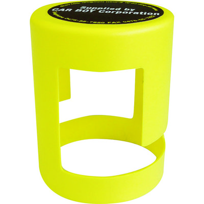 カーボーイ カラープラポール キャップ チェーンロック イエロー CP-02CL 1個 756-6620（直送品）