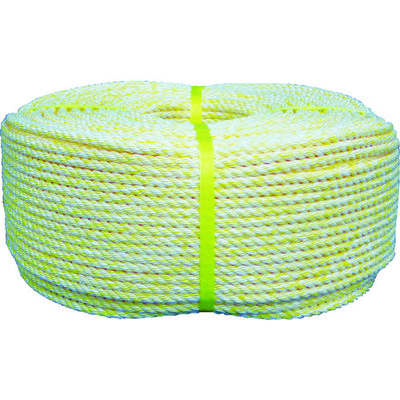 ユタカメイク ロープ KPロープ巻物 6φ×200m K6-200 1巻 754-0680（直送品）