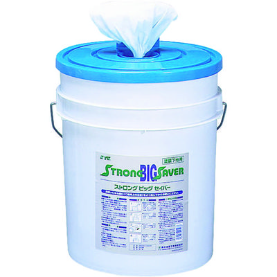 鈴木油脂工業 SYK 工場向けウエットウエス ストロングビッグセイバー本体(下地用)(300枚入り) S-9773 1缶(300枚)（直送品）