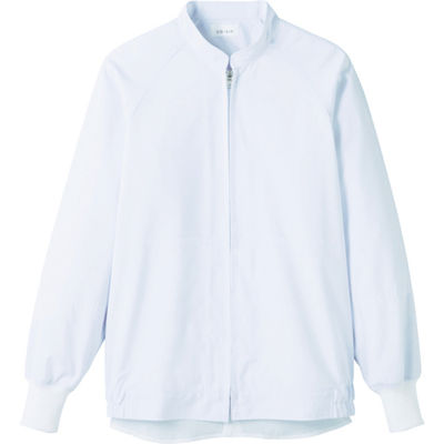 サーヴォ サンペックス クールフリーデ男女兼用長袖ジャンパー ホワイト SS CD-630-SS 1着(1枚) 761-7160（直送品）