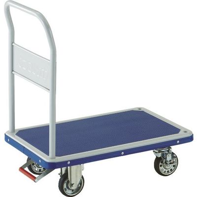 トラスコ中山 TRUSCO プレス製台車 ドンキーカート 固定式810×510 ピン式4輪ストッパー付 202NJKB4 1台（直送品）