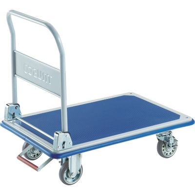 トラスコ中山 TRUSCO プレス製台車 ドンキーカート 折りたたみ式915×615 ピン式4輪ストッパー付 301NJKB4 1台（直送品）