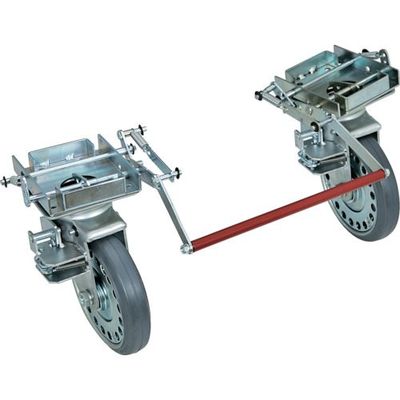 トラスコ中山 TRUSCO プレス製台車 ドンキーカート500番用 ブレーキ自在車輪付 500NJB 1台 414-5569（直送品）