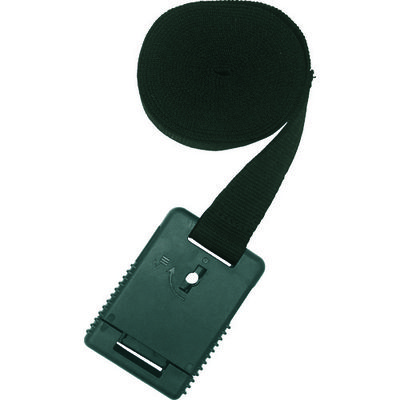 トラスコ中山 TRUSCO 樹脂バックル付結束ベルト 鍵付Aタイプ 25mm TIB-KLS-MA25 1本 769-1033（直送品）