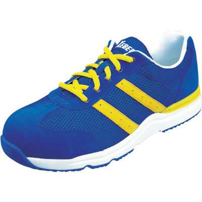 ジーベック XEBEC めちゃ軽セフティシューズ 85110 ブルー 25.5CM 85110-40-255 1足 752-7489（直送品）