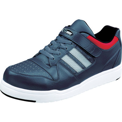 ジーベック XEBEC スーパーめちゃ軽セフティシューズ チャコールグレー 22.5CM 85114-25-225 1足 752-7811（直送品）