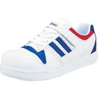 ジーベック XEBEC スーパーめちゃ軽セフティシューズ トリコロール 27.0CM 85114-38-270 1足 752-8035（直送品）