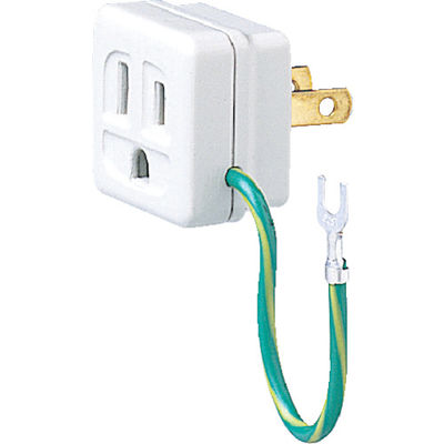 パナソニック Panasonic 接地15Aアダプタ アースリード線付 WH2890P 1個 762-1795（直送品）