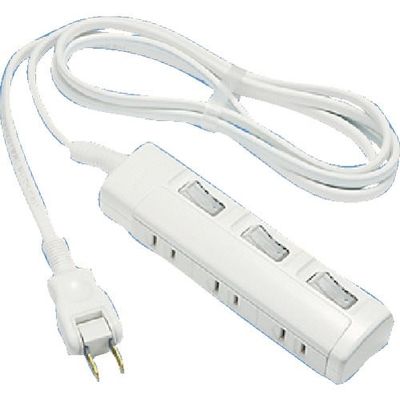 パナソニック Panasonic ザ・タップスイッチe 3コ口 1.5m WHS26235WP 1個 762-2775（直送品）