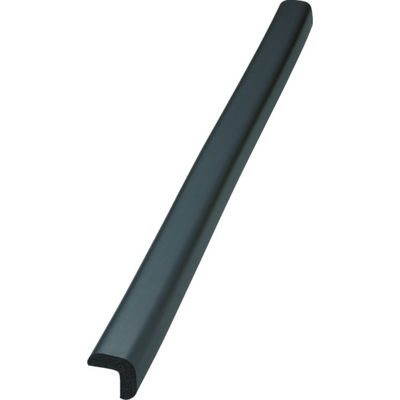 トラスコ中山 TRUSCO 安心クッション L字型 油面接着 極細 1本入 ブラック TAC64YS 1本 764-7433（直送品）