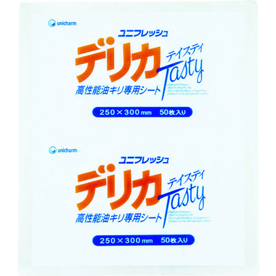 ユニ・チャーム ユニフレッシュ Gユニフレッシュデリカテイステイ 250×300 27217 1袋(50枚) 760-4033（直送品）