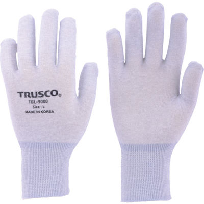 トラスコ中山 TRUSCO 【売切廃番】 カーボン・ナイロンインナー手袋 L TGL-9000-L 1双 770-1071（直送品）