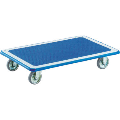 トラスコ中山 TRUSCO プレス製台車 ドンキーカート 平台車型740×480 115N 1台 414-5097（直送品）
