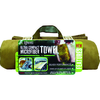 GEAR AID ウルトラコンパクトマイクロファイバータオルバッグ コヨーテXL 44032 1個 766-3226（直送品）