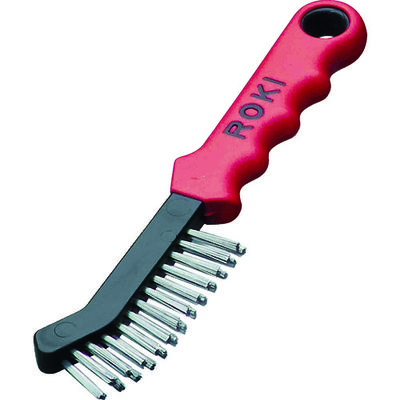 LESSMANN ROKI ハンドブラシ 高張度鋼線 0.35 182401 1本 752-1189（直送品）