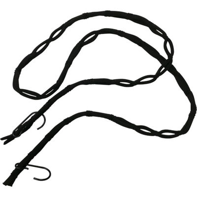 ユタカメイク ゴム スパイダーゴム 150cm ブラック ST10 1本(1袋) 754-1619（直送品）