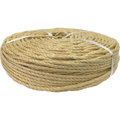 ユタカメイク PSロープ わら縄色 6mmx200m PS6200WR 1巻 493-4857（直送品）