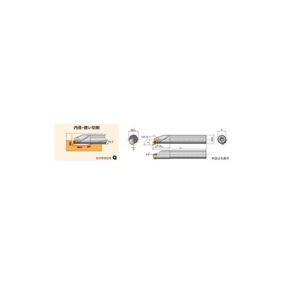 タンガロイ（Tungaloy） TACバイト（JA） E16L-SDQCR07-D200 1個（直送