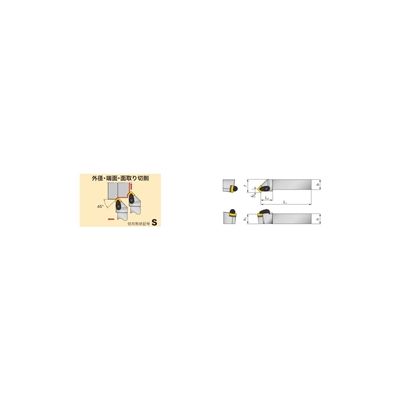 タンガロイ（Tungaloy） TACバイト（JC） ASSNL4040S19-A 1個（直送品