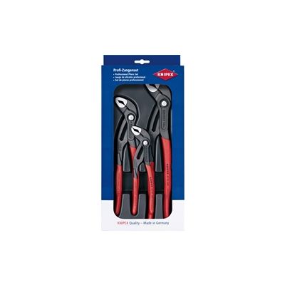 KNIPEX コブラ3本セット 180/250/300 002009V02 1組（直送品） - アスクル