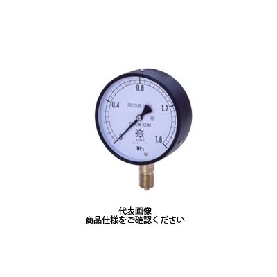 第一計器製作所 IPT一般圧力計 AU G3/8 75×0.16MPa IPT-331A-0.16MPA 1