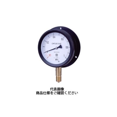 第一計器製作所 MPK金属密閉型圧力計 BU G3/8 75×4MPa MPK-331B-4MPA 1